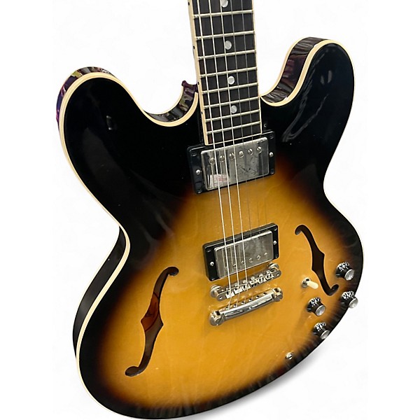 Used 2022 Gibson ES335 Tobacco Hollow Body Electric Guitar