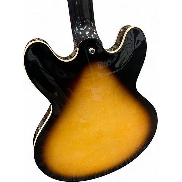 Used 2022 Gibson ES335 Tobacco Hollow Body Electric Guitar