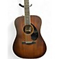 Used Fender Paramount PD220E Natural Acoustic Guitar