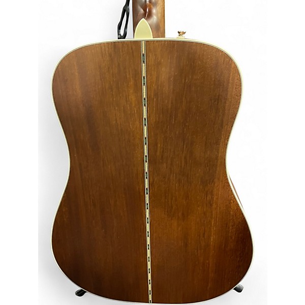 Used Fender Paramount PD220E Natural Acoustic Guitar