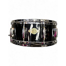 Used Pearl 6.5X14 MASTERS MAPLE Black Drum