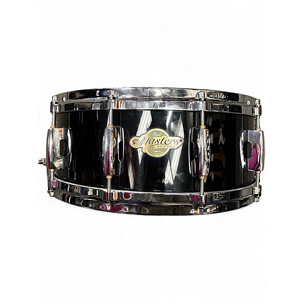Used Pearl 6.5X14 MASTERS MAPLE Black Drum