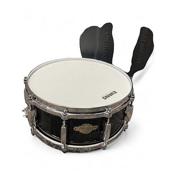 Used Pearl 6.5X14 MASTERS MAPLE Black Drum