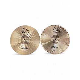 Used Paiste 14in Alpha Sound Edge Hi Hat Pair Cymbal