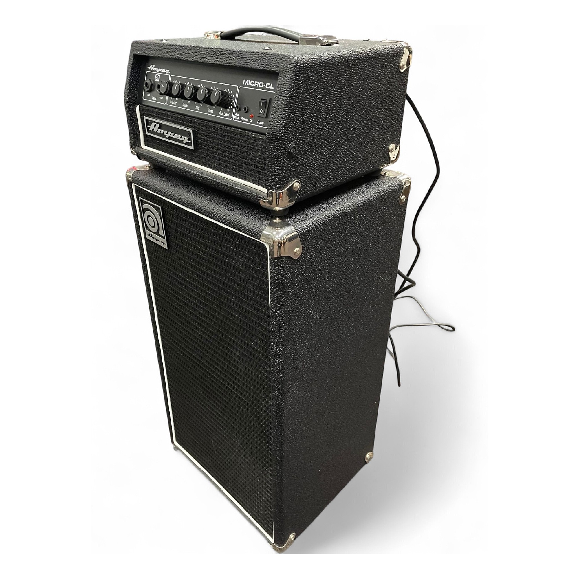 Used Ampeg Micro-CL Micro Stack 100W 2x10 Bass Combo Amp