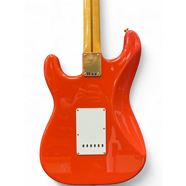 Used Fender FSR Classic 50s Stratocaster Fiesta Red Solid Body Electric Guitar
