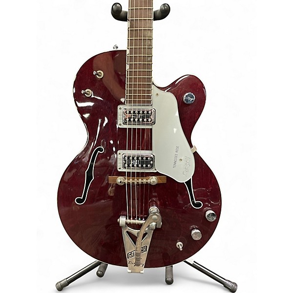 Used 2005 Gretsch Guitars G6119-1962 Chet Atkins Signature Tennessee Rose Dark Cherry Hollow Body Electric Guitar