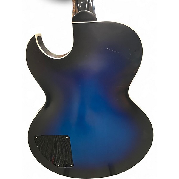 Used Gibson ES135 Blue Burst Hollow Body Electric Guitar