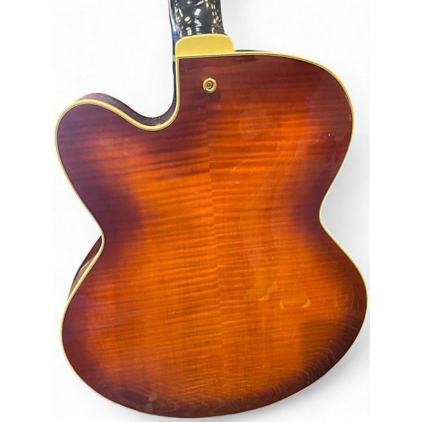 Used Ibanez AF151F Sunburst Hollow Body Electric Guitar