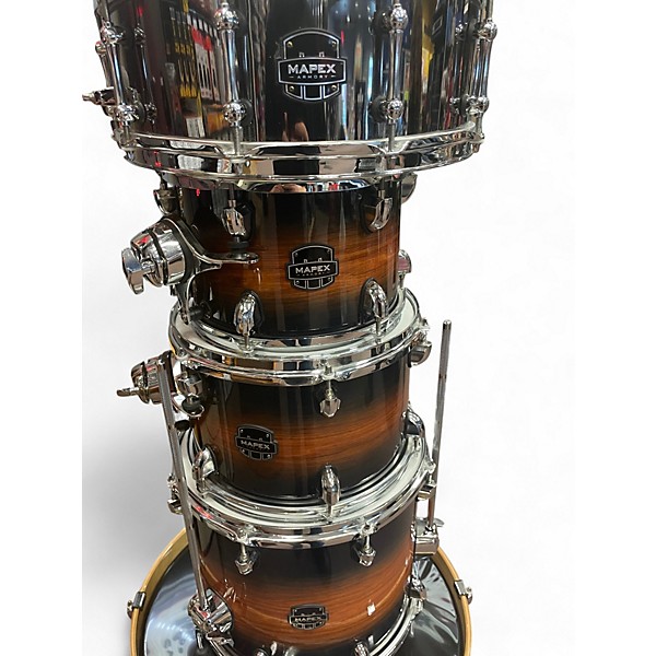 Used Mapex 5 Piece ARMORY 2 Color Sunburst Drum Kit