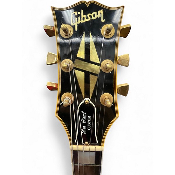 Vintage 1985 Gibson Les Paul Custom Red Solid Body Electric Guitar