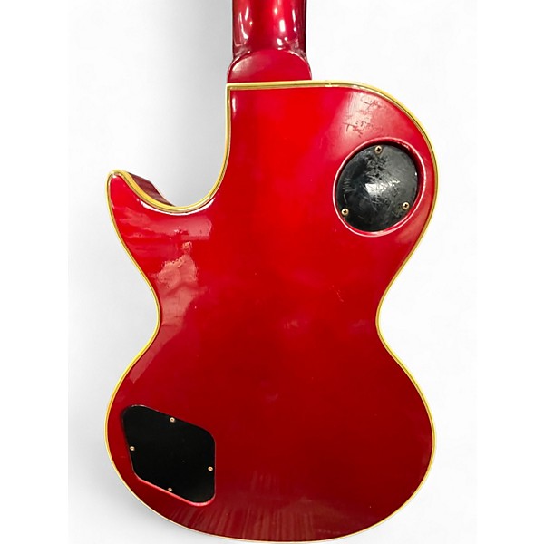 Vintage 1985 Gibson Les Paul Custom Red Solid Body Electric Guitar