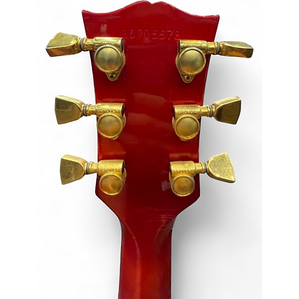 Vintage 1985 Gibson Les Paul Custom Red Solid Body Electric Guitar