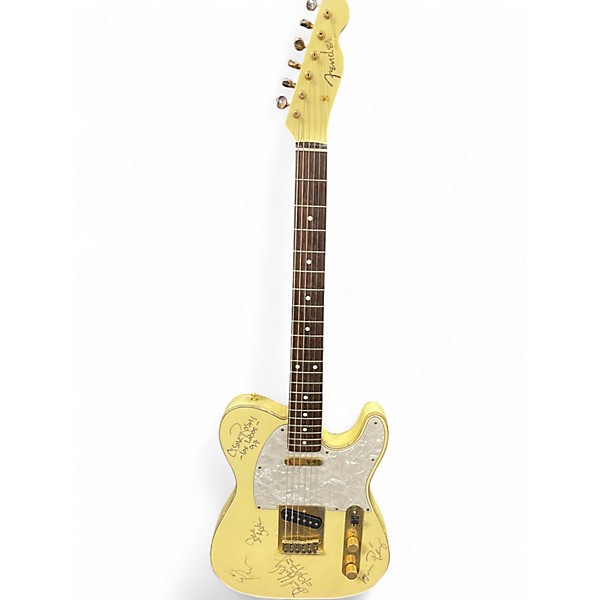 Used Fender 50th Anniversary American Telecaster Olympic White Solid Body Electric Guitar