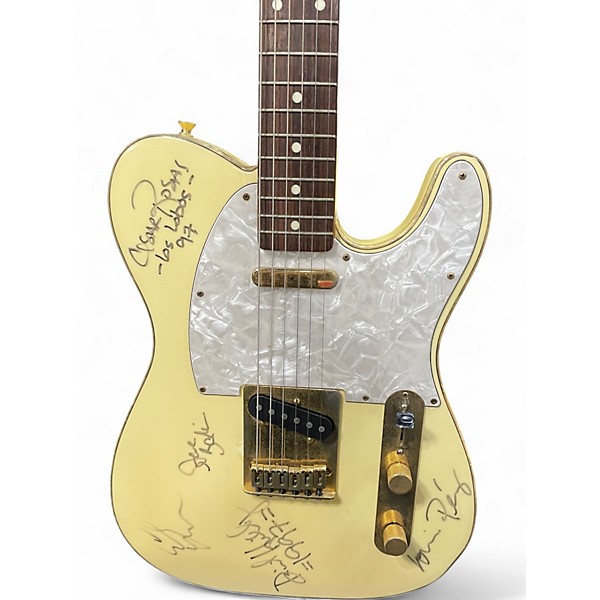 Used Fender 50th Anniversary American Telecaster Olympic White Solid Body Electric Guitar