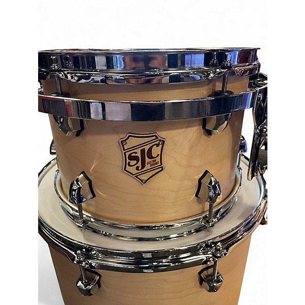Used SJC 3 Piece Tour Series Maple Maple Drum Kit