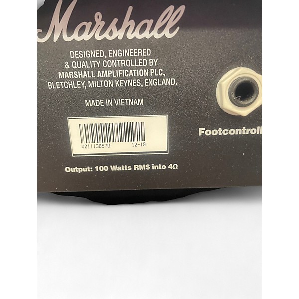 Used Marshall MG100HFX 100W Solid State Guitar Amp Head