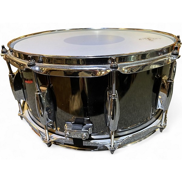 Used Gretsch Drums 6.5X14 BLACK NICKEL Black Drum