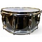 Used Gretsch Drums 6.5X14 BLACK NICKEL Black Drum