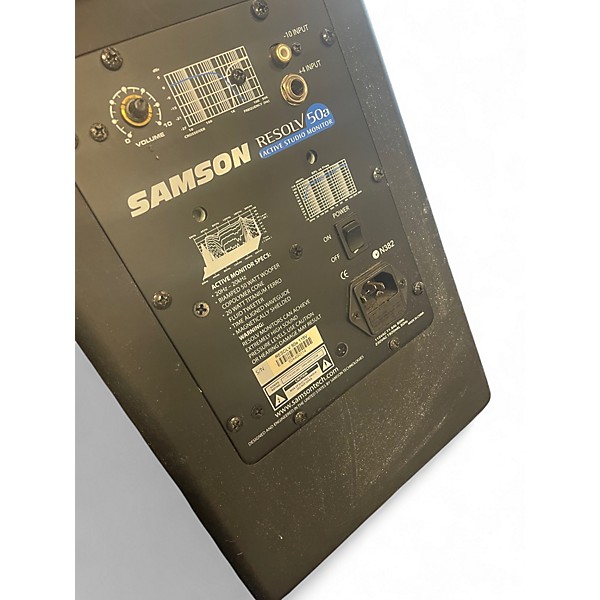 Used Samson resolv 50a pair Powered Monitor