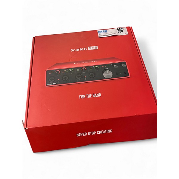 DTM・DAW FOCUSRITE Scarlett 18i8 (gen. 3) Focusrite Scarlett 18i8 USB Audio Interface Gen 3 | Music & Arts
