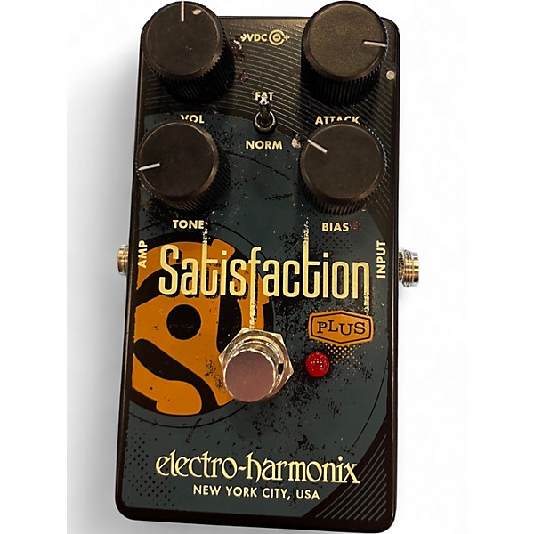 Used Electro-Harmonix Satisfaction Fuzz Effect Pedal
