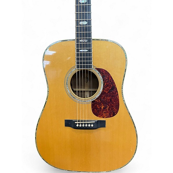 Vintage 1990s Cmf Martin D-41 Natural Acoustic Electric Guitar