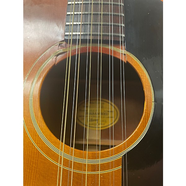 Vintage 1964 Gibson B-45 12 Natural 12 String Acoustic Guitar