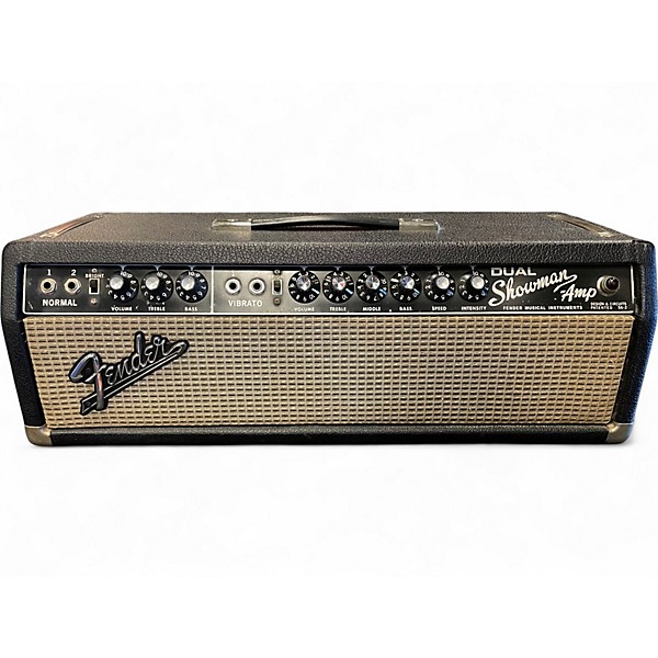 Vintage 1966 Fender Dual Showman Tube Guitar Amp Head