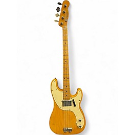 Vintage 1972 Fender Telecaster Bass Natural Electric Bass Guitar