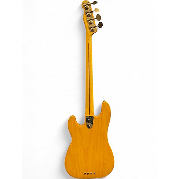 Vintage 1972 Fender Telecaster Bass Natural Electric Bass Guitar