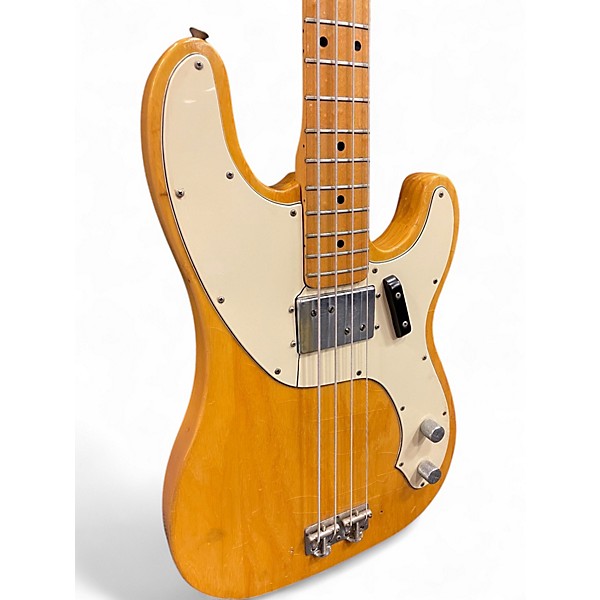 Vintage 1972 Fender Telecaster Bass Natural Electric Bass Guitar