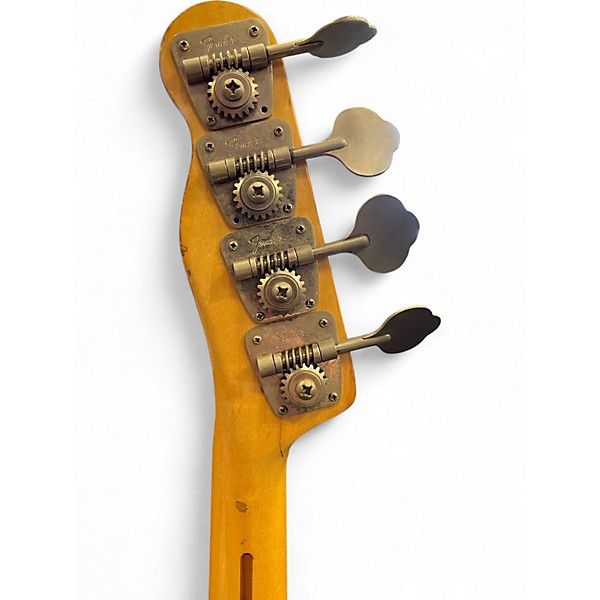 Vintage 1972 Fender Telecaster Bass Natural Electric Bass Guitar