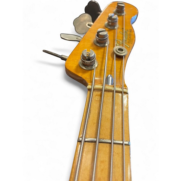 Vintage 1972 Fender Telecaster Bass Natural Electric Bass Guitar