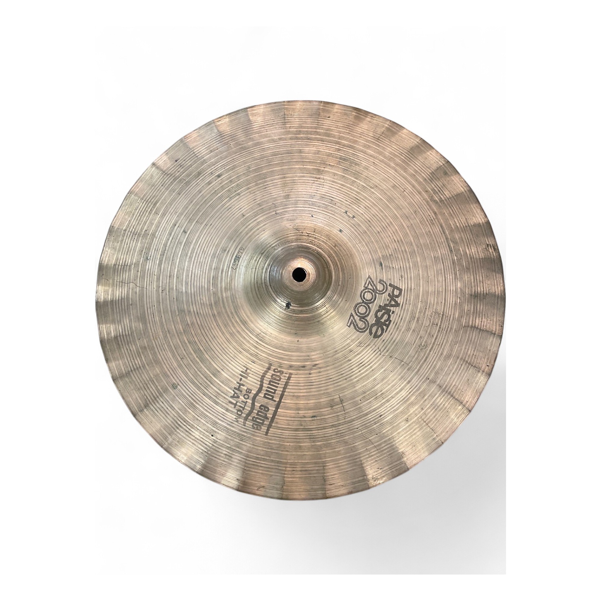 パーカッション・打楽器 Paiste 2002 Soundedge Hi-Hat 14\" Bottom Paiste 14