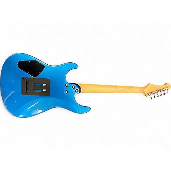 Used Yamaha Standard Plus PACS+12 HSS Rosewood Fingerboard Sparkle Blue Solid Body Electric Guitar