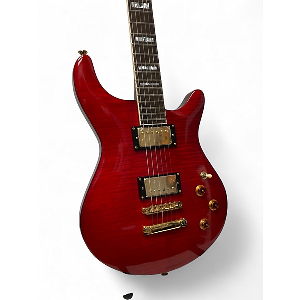 Used Copley Custom 22 Red Solid Body Electric Guitar