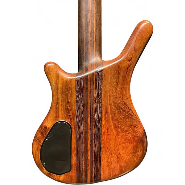 Used Warwick Thumb 4 String Neck Thru Natural Electric Bass Guitar