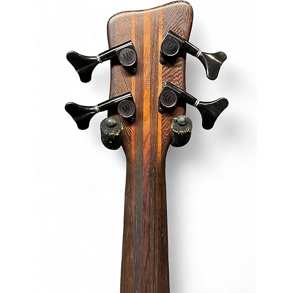 Used Warwick Thumb 4 String Neck Thru Natural Electric Bass Guitar