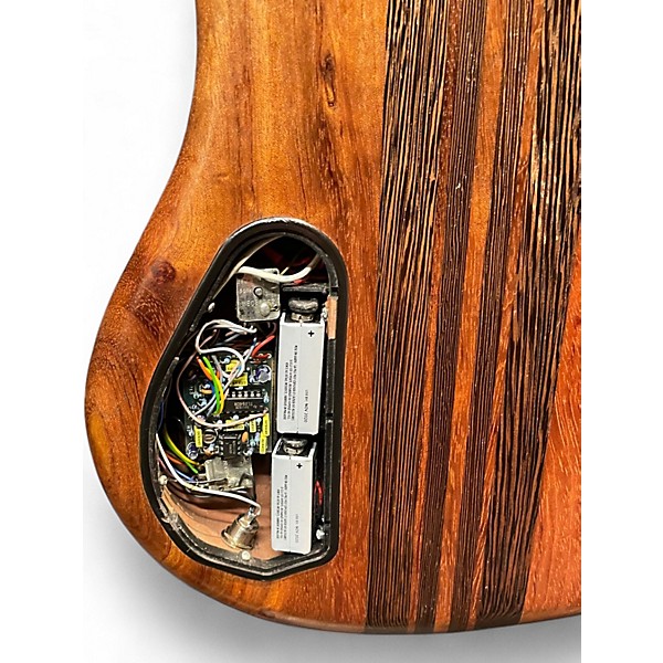 Used Warwick Thumb 4 String Neck Thru Natural Electric Bass Guitar