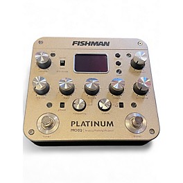 Used Fishman PROPLT101 Platinum EQ Pre With DI Acoustic Guitar Pickup