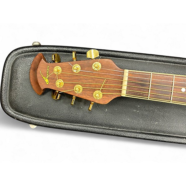 Used Ovation CC247 CELEBRITY DELUXE NATURAL WALNUT Acoustic Guitar