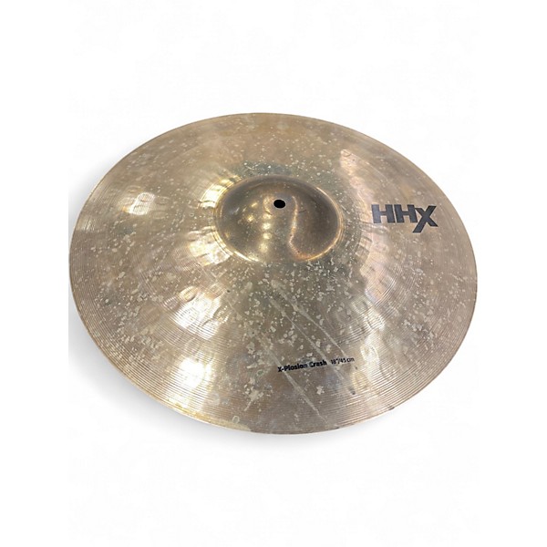 Used SABIAN 18in HHX Xplosion Crash Brilliant Cymbal