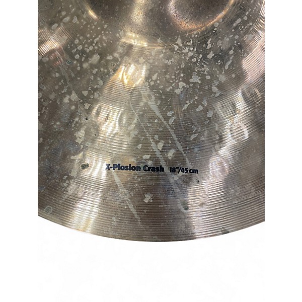 Used SABIAN 18in HHX Xplosion Crash Brilliant Cymbal