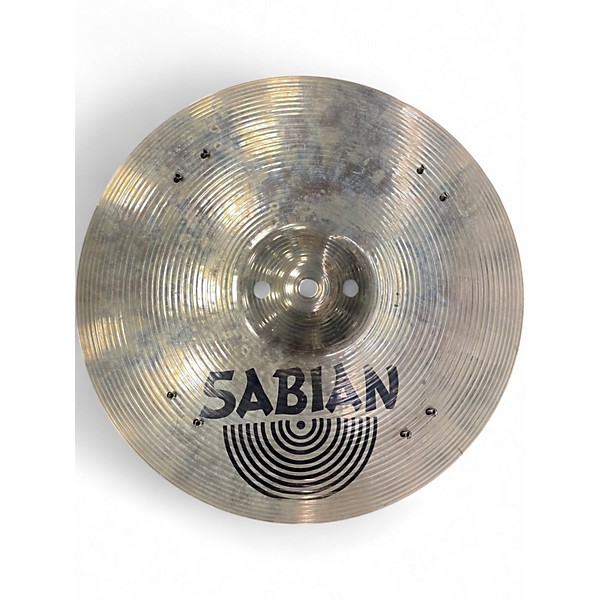 Used SABIAN 14in HHX Medium Hi Hat Top Sizzle Bottom Cymbal