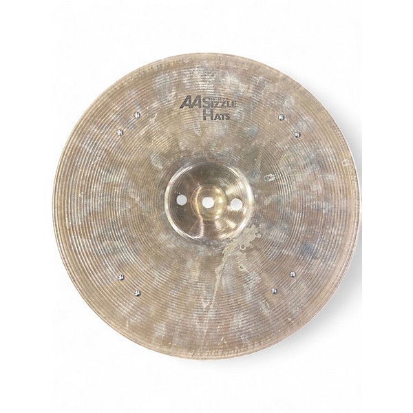 Used SABIAN 14in HHX Medium Hi Hat Top Sizzle Bottom Cymbal