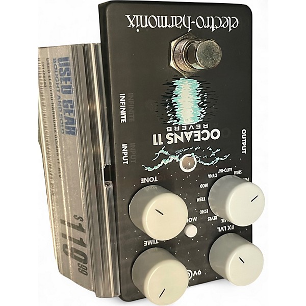 Used Electro-Harmonix Oceans 11 Reverb Effect Pedal