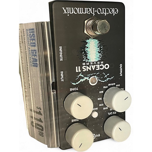 Used Electro-Harmonix Oceans 11 Reverb Effect Pedal
