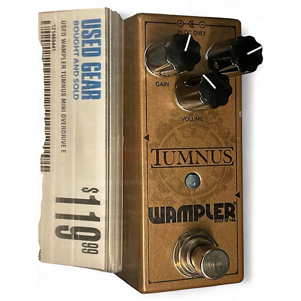 Used Wampler Tumnus Mini Overdrive Effect Pedal