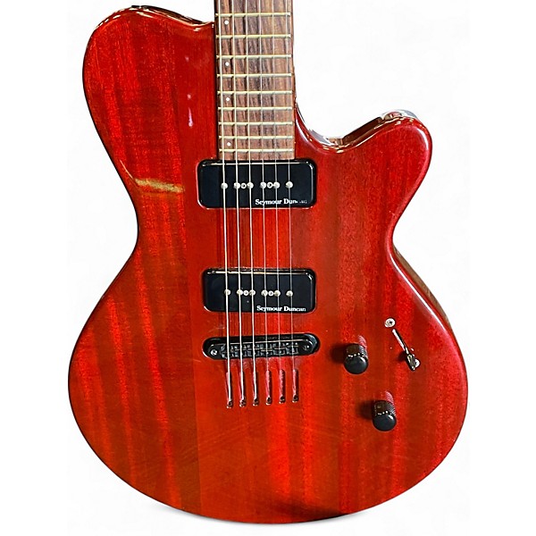 Used 2010s Godin Core P90 Red Solid Body Electric Guitar